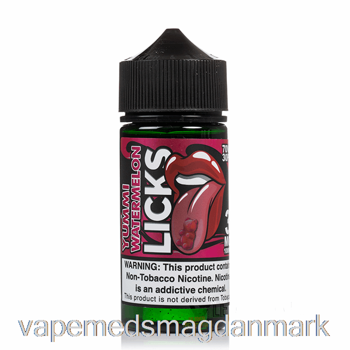 Engangs Vape Danmark Yummi Vandmelon Punch - Licks Roll Upz - 100ml 0mg